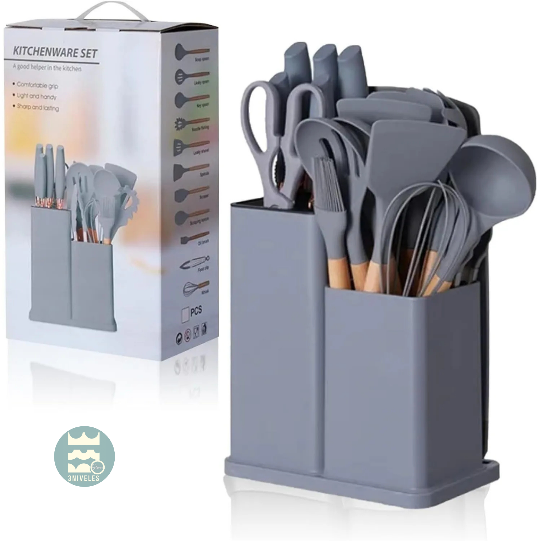 Set De Utensilios De Cocina X19