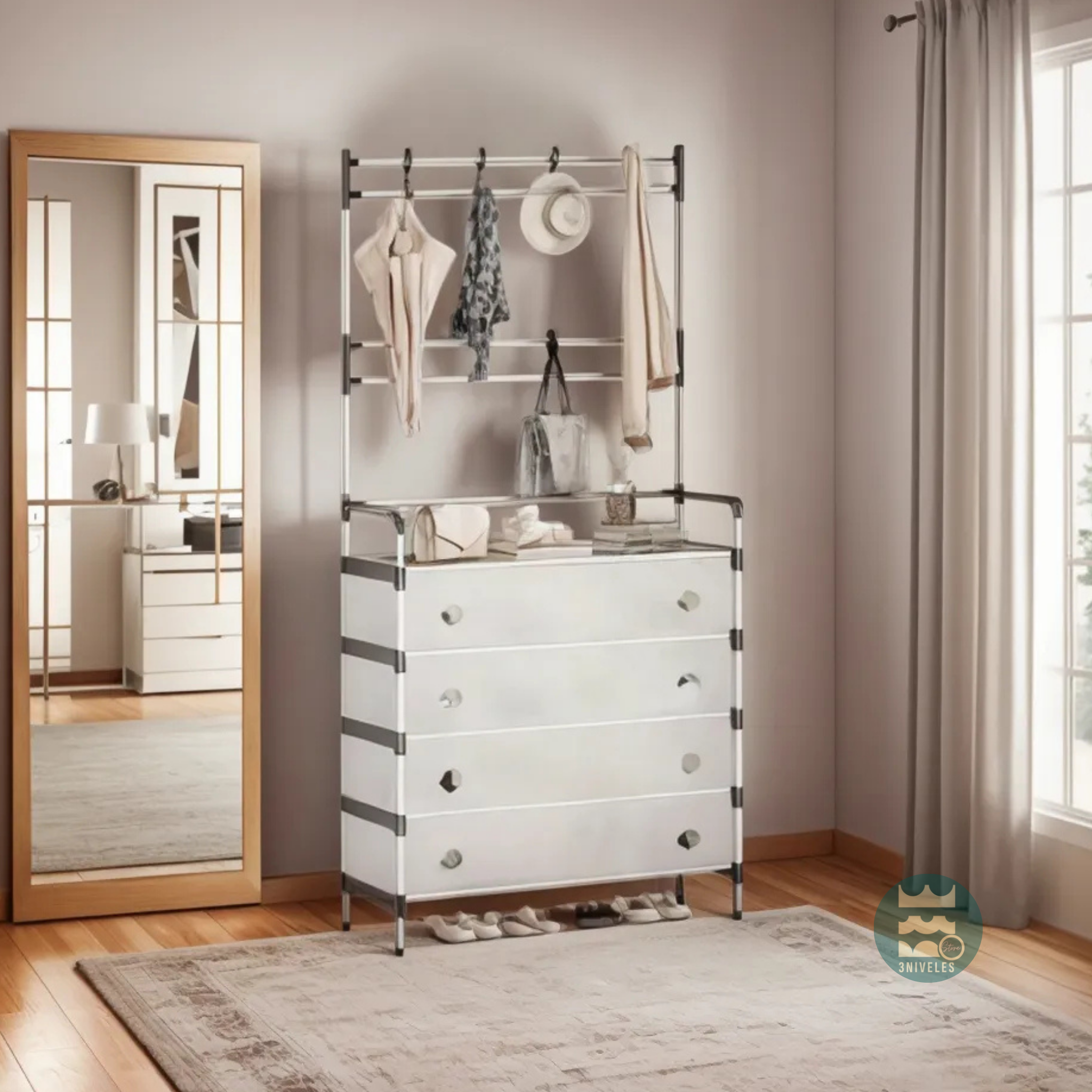 Zapatero Perchero Organizador