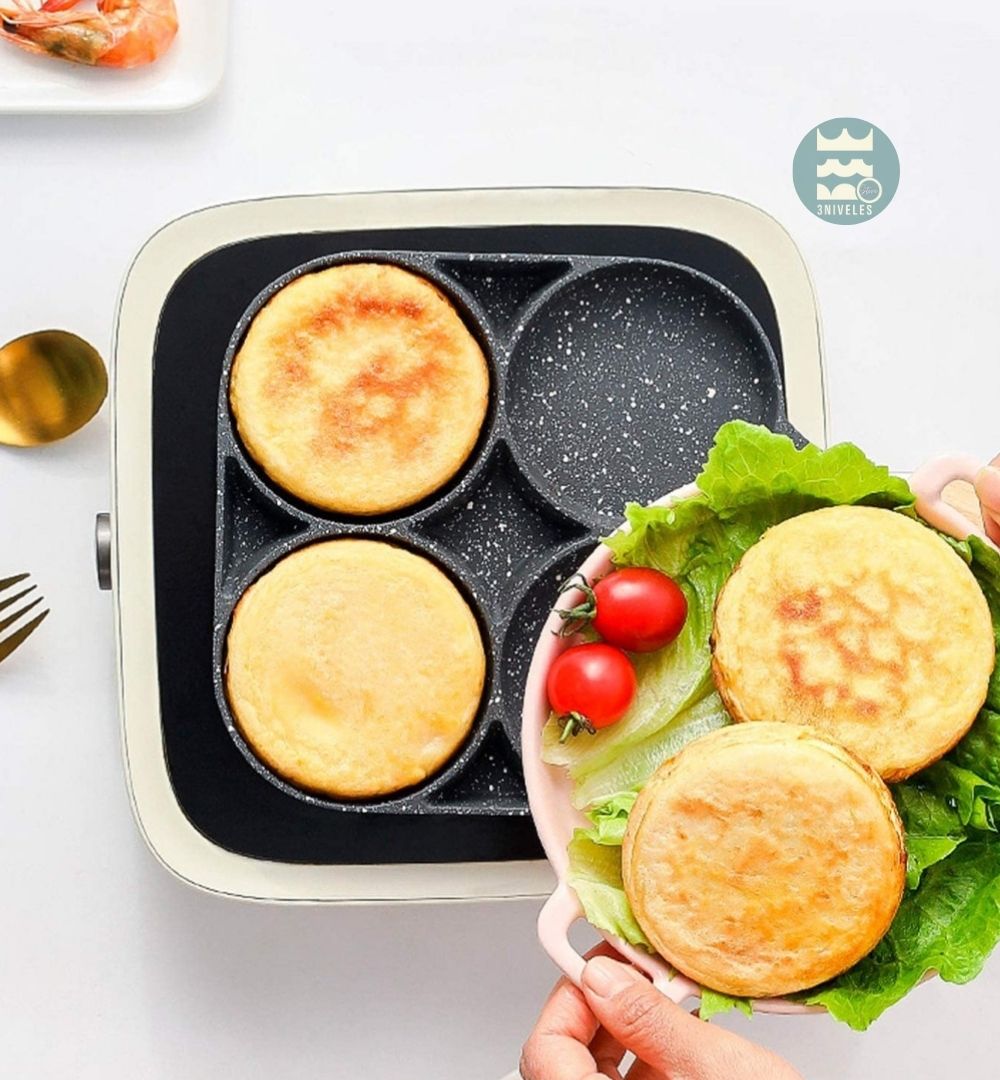 Sarten Multiuso Antiadherente 4 Puestos