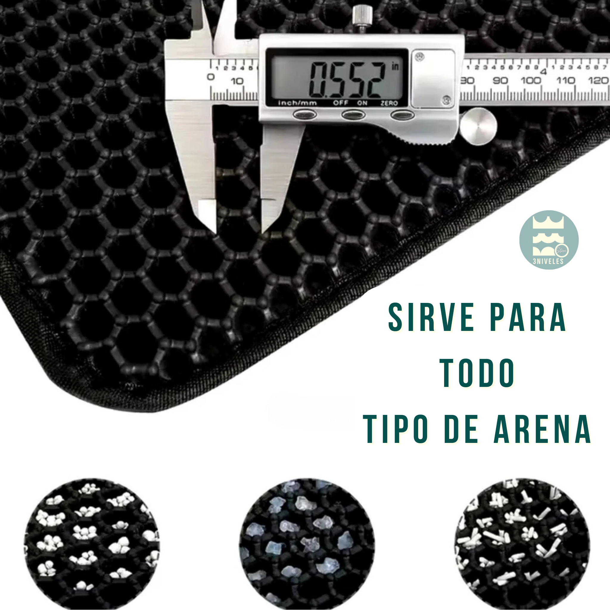 Tapete Para Arenero De Gatos