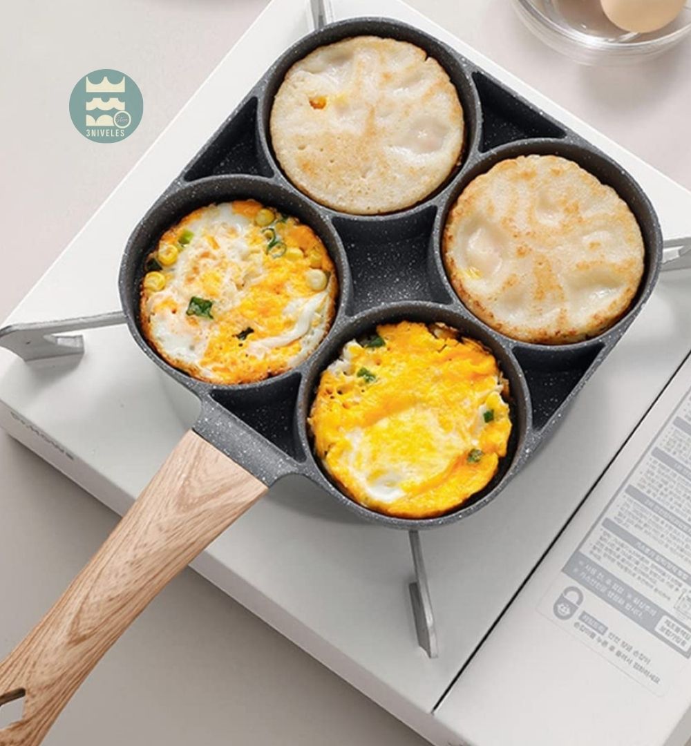 Sarten Multiuso Antiadherente 4 Puestos