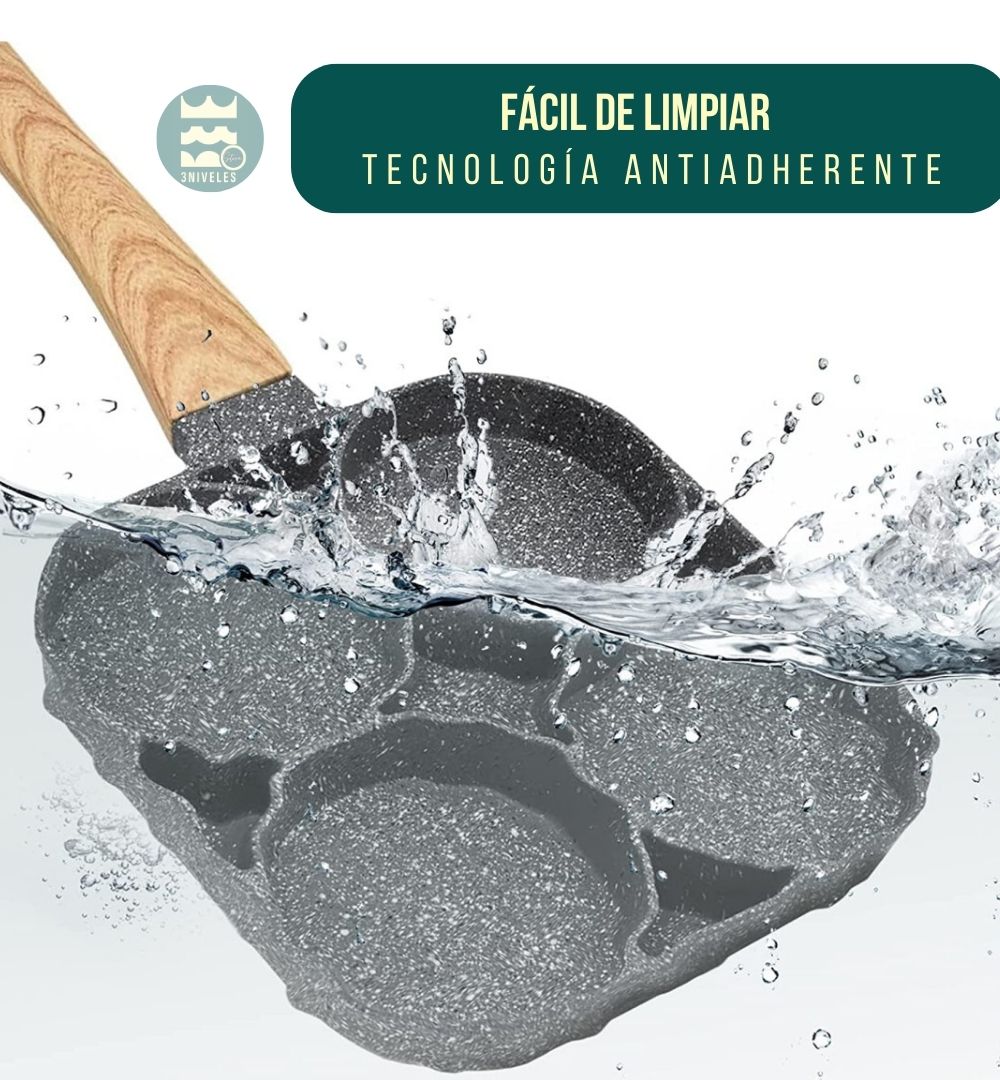 Sarten Multiuso Antiadherente 4 Puestos