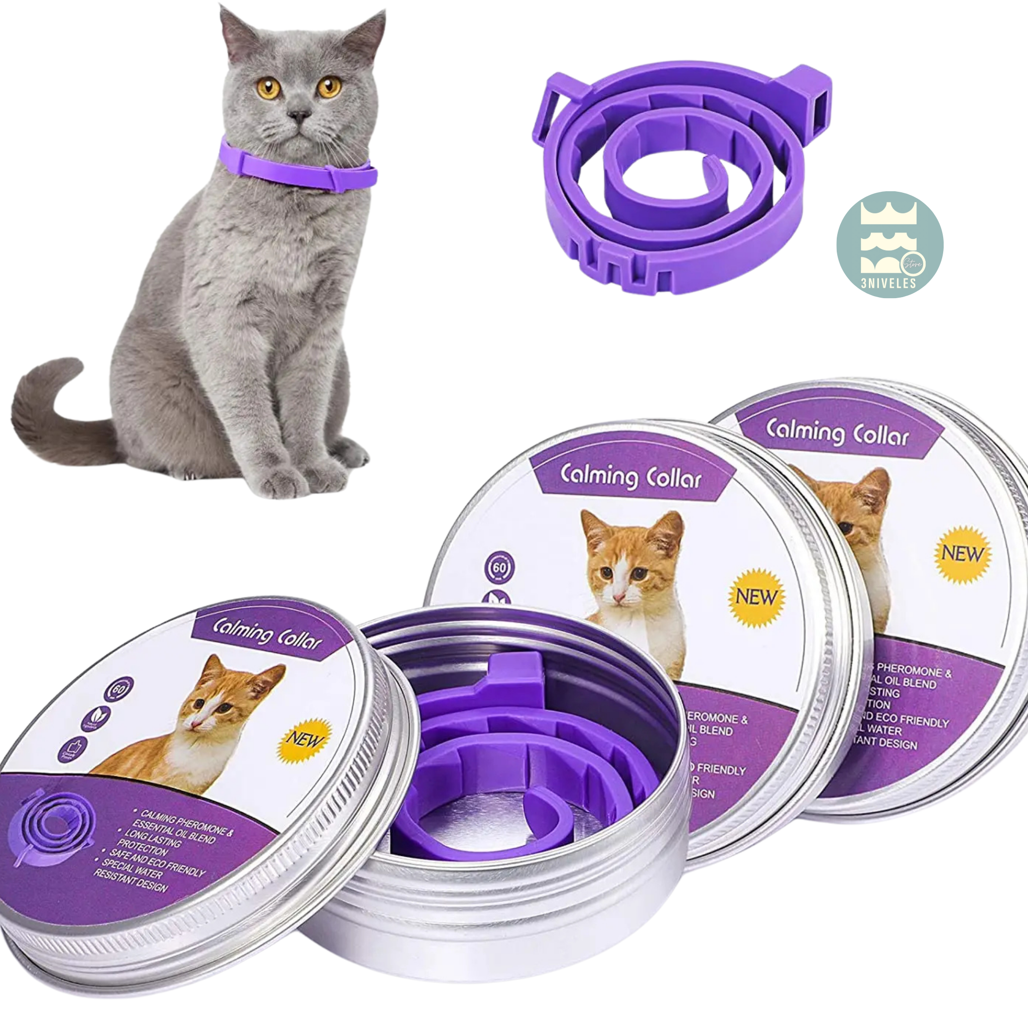 Collar Con Feromonas Para Gatos