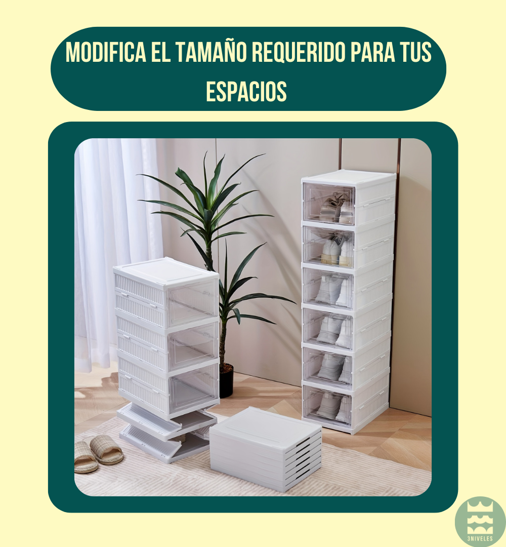 Organizador Zapatero Plegable 6 Niveles