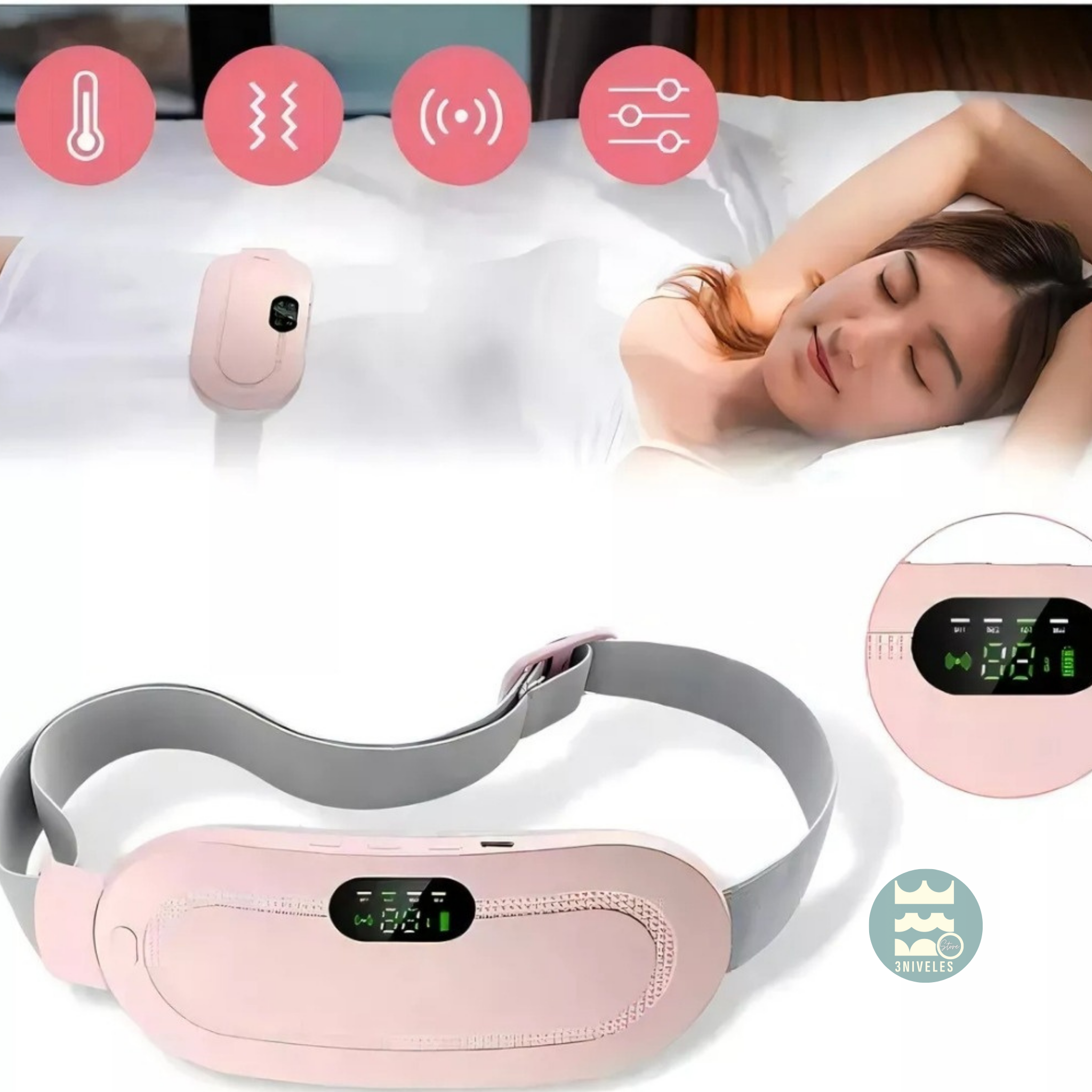 Masajeador Para Cólicos Menstruales