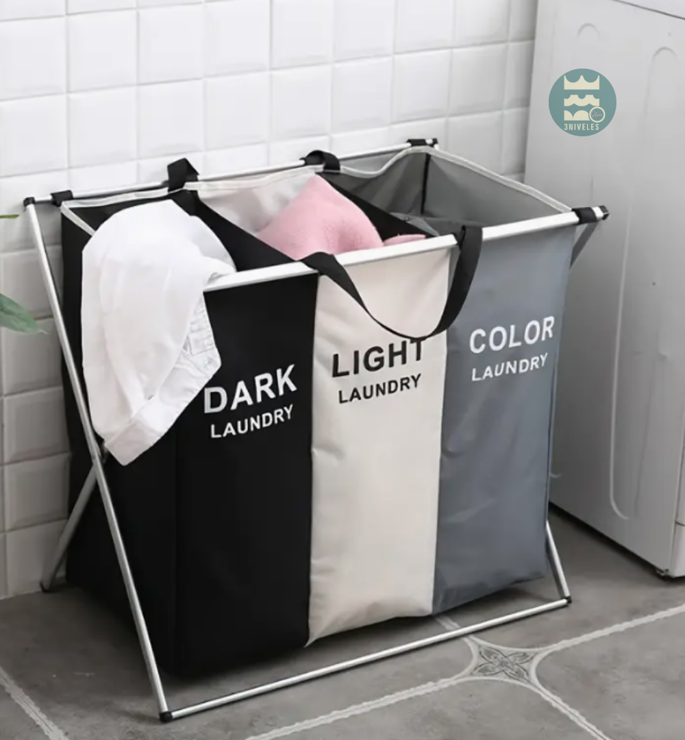 Cesta De Ropa Sucia X3