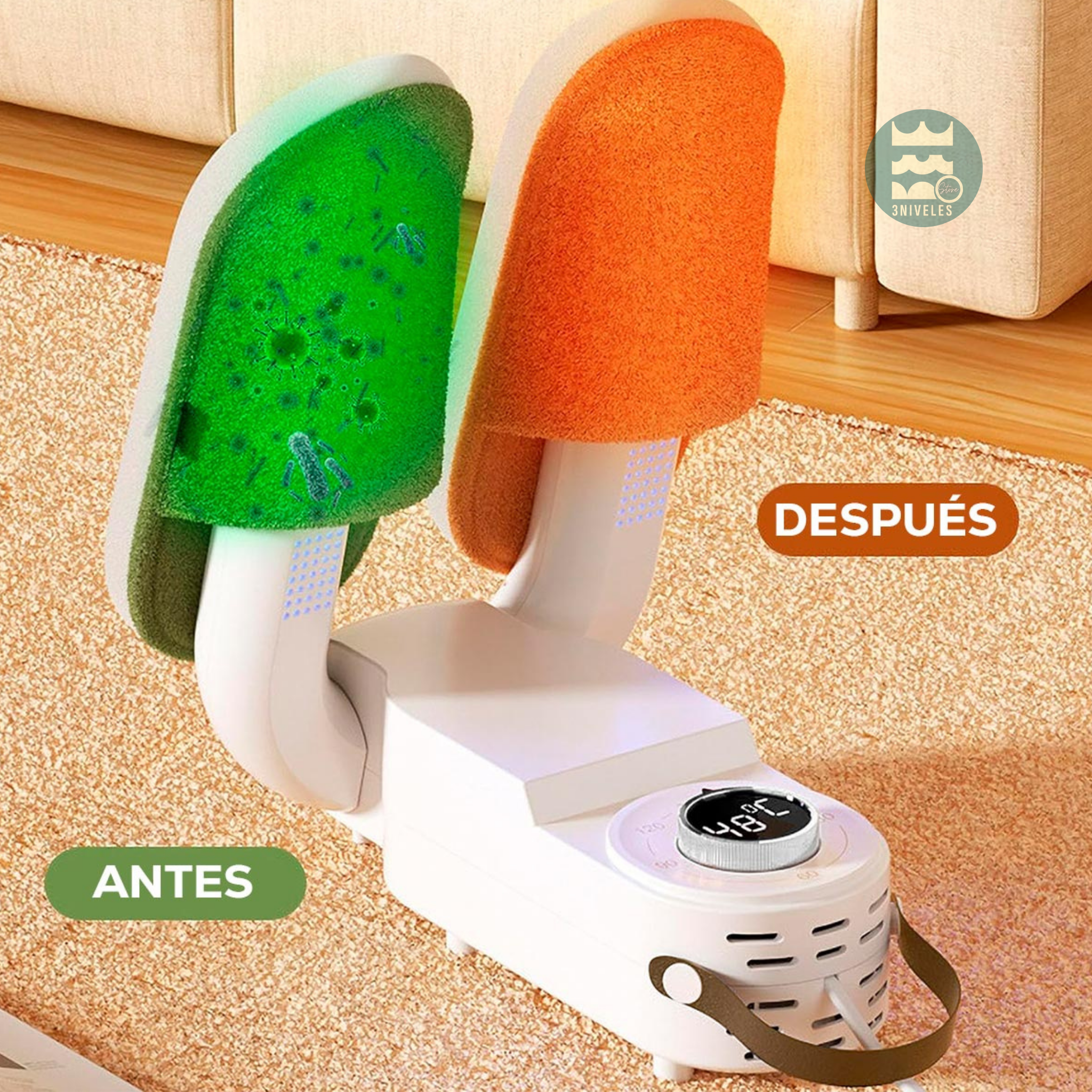 Secador De Zapatos Eléctrico