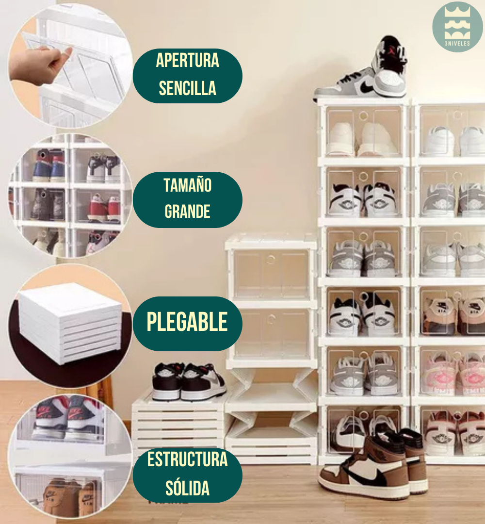 Organizador Zapatero Plegable 6 Niveles