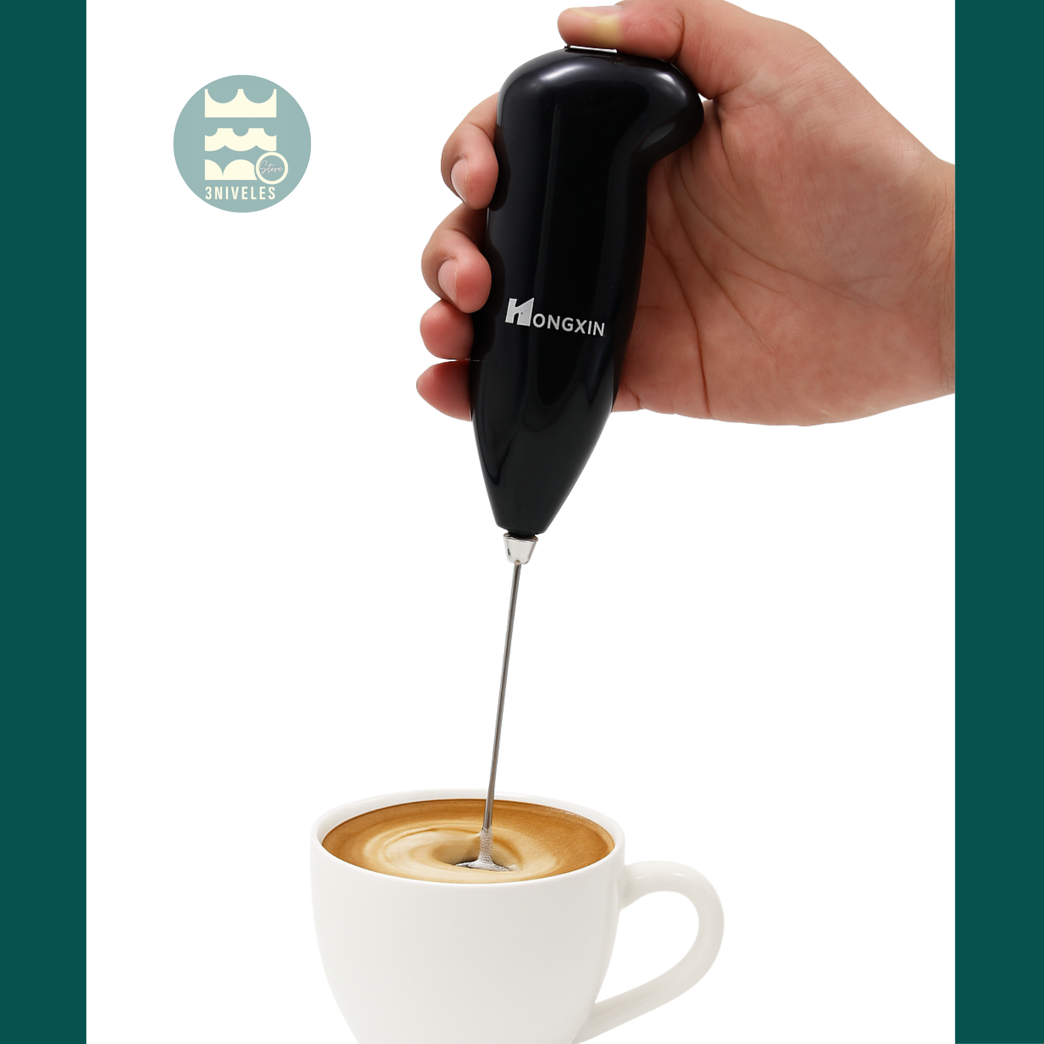 Espumador De Leche Portátil