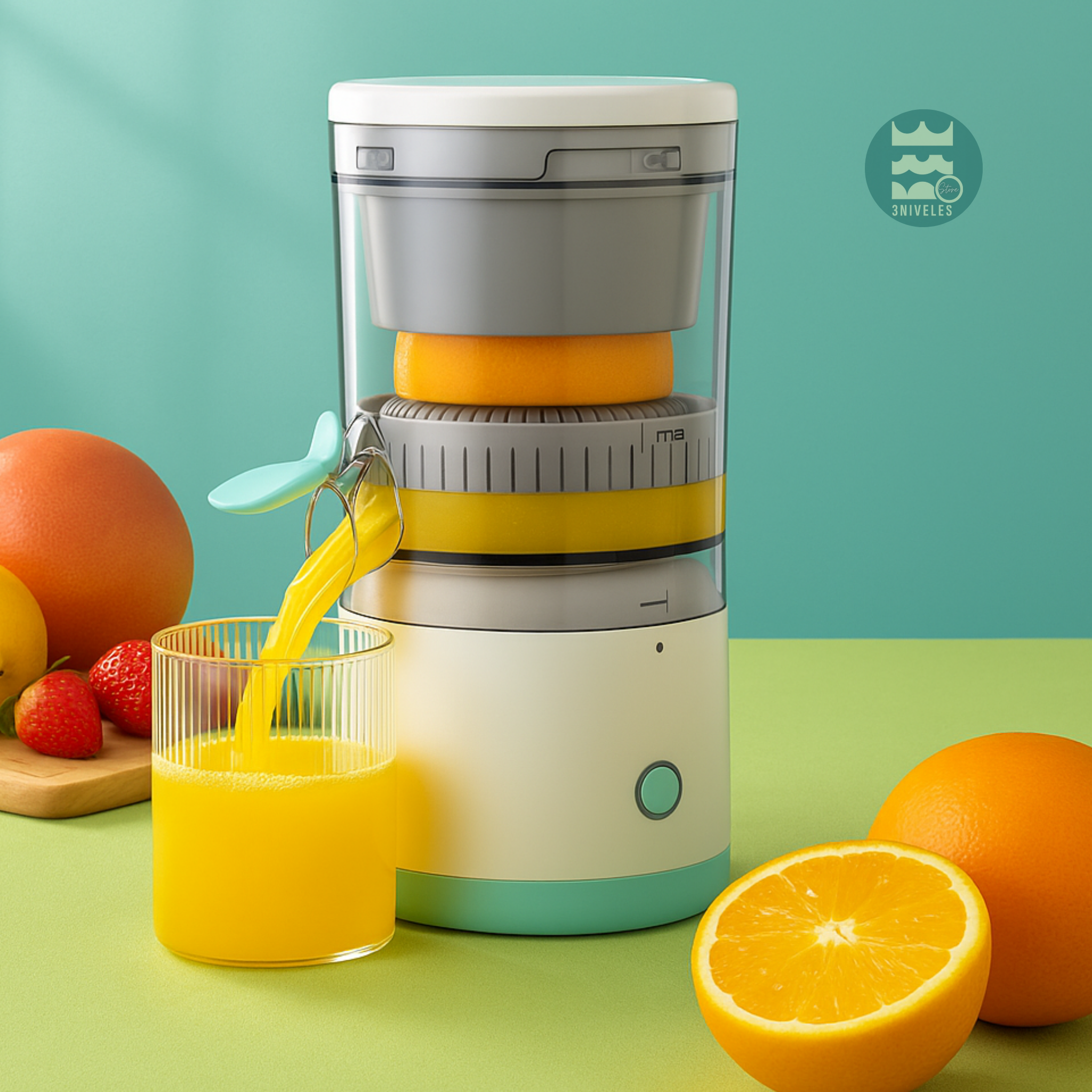 Exprimidor De Naranjas Eléctrico