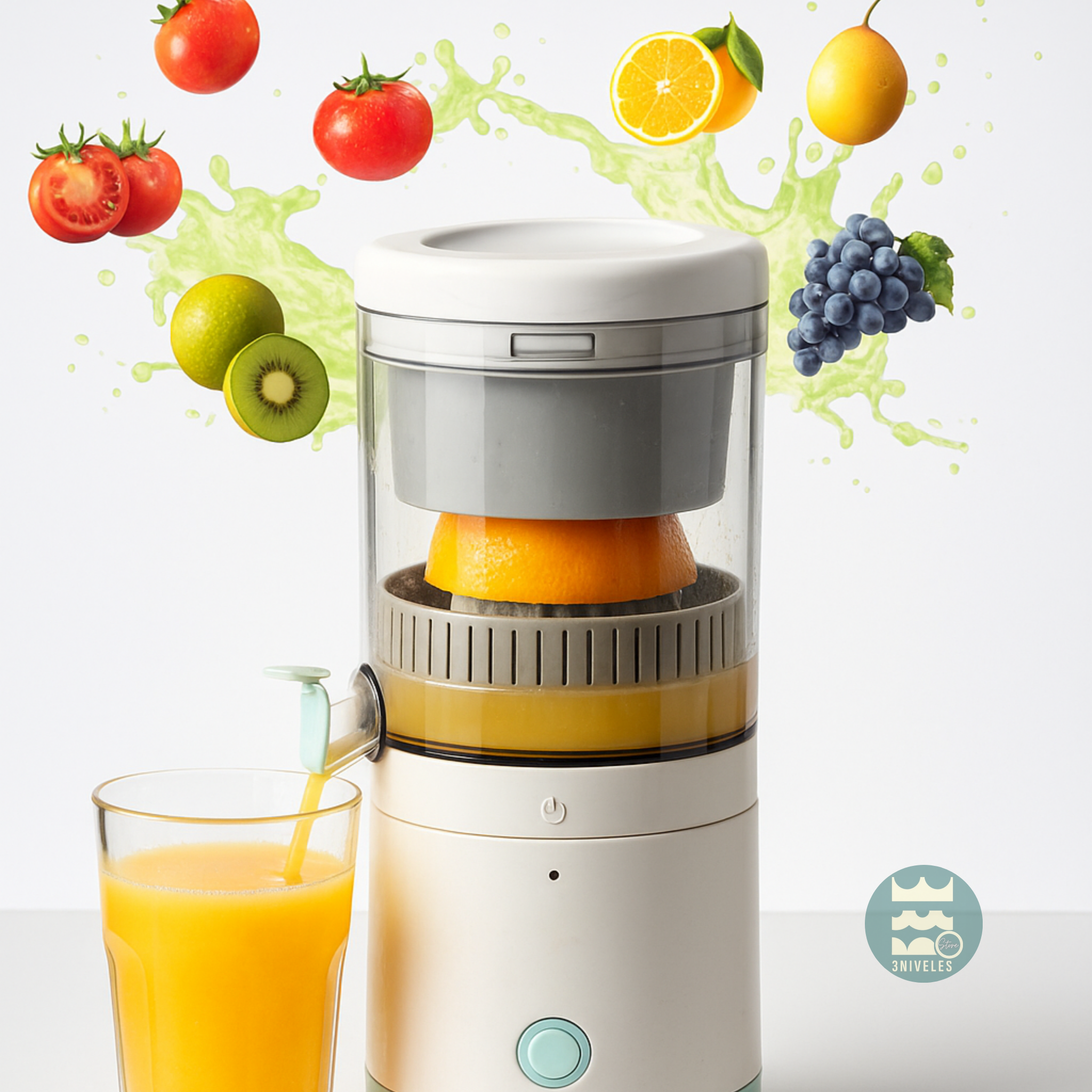Exprimidor De Naranjas Eléctrico