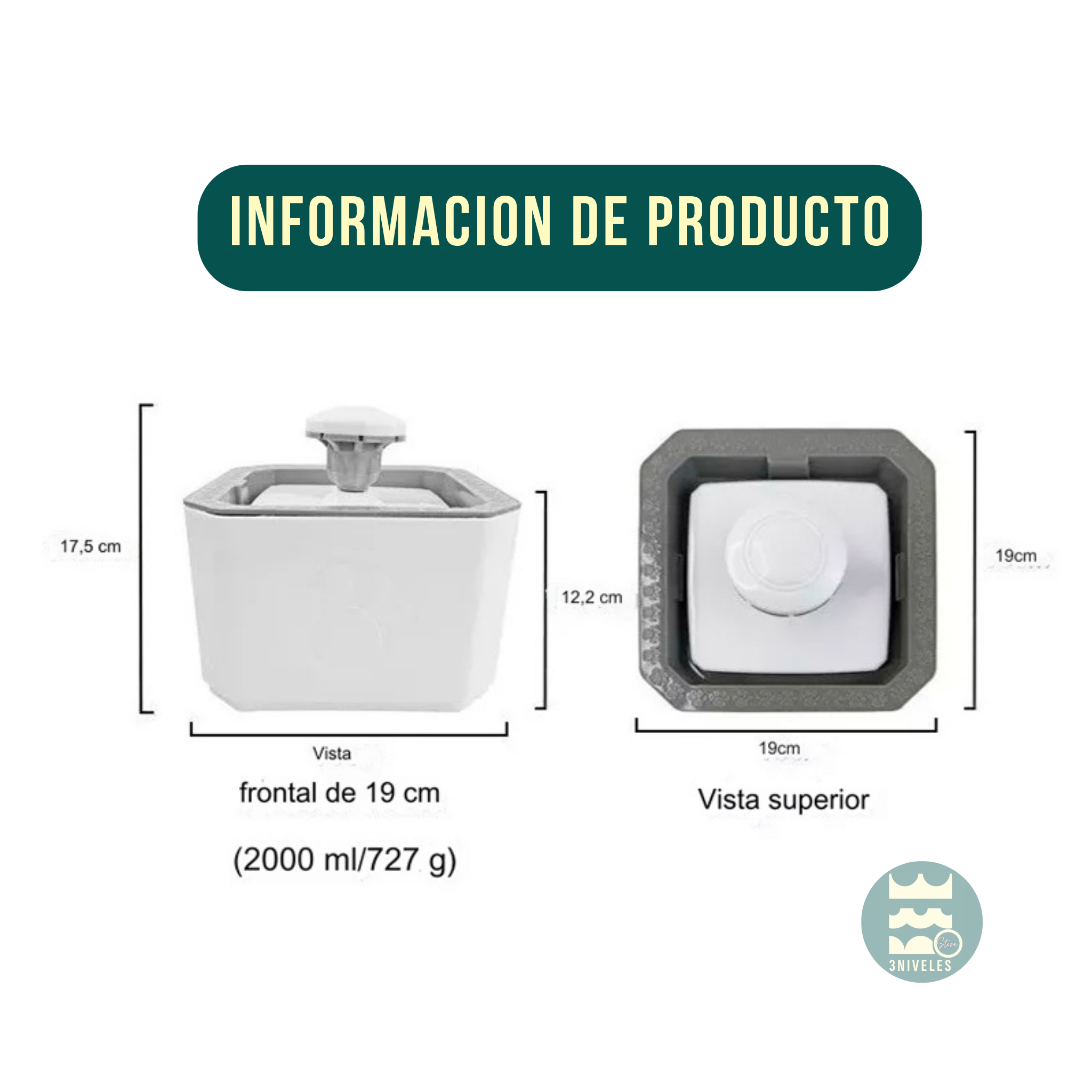 Fuente De Agua Para Mascotas