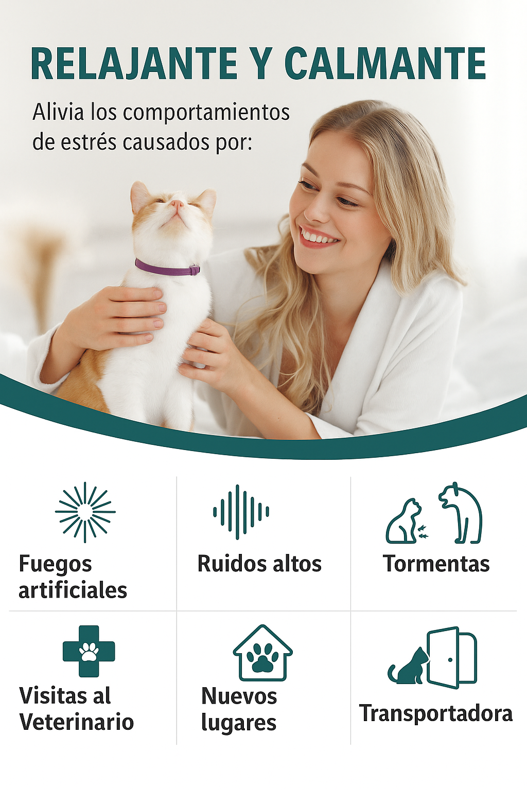 Collar Con Feromonas Para Gatos