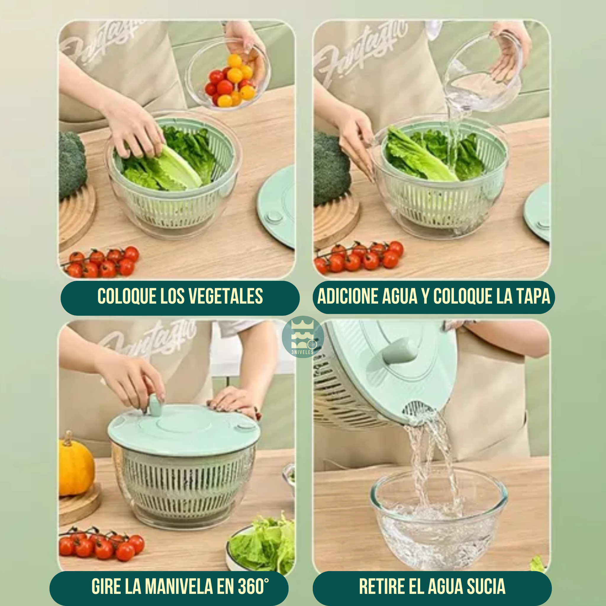 Centrifugador De Verduras