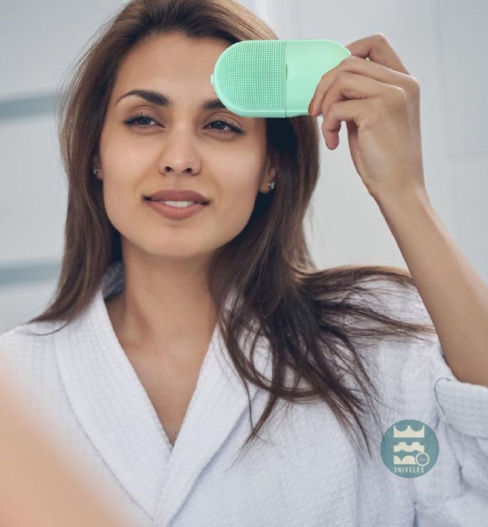 Molde Masajeador Para Cara Y Ojos