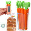 Clip Pinzas Zanahorias x5