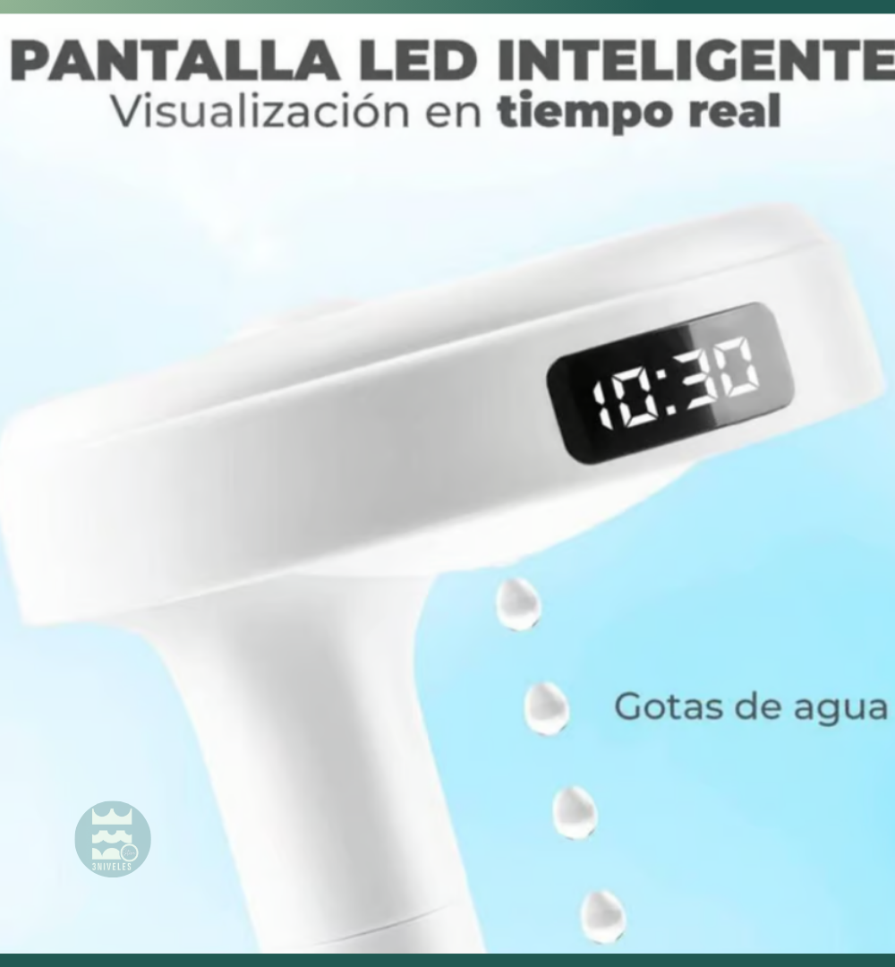 Humidificador Antigravedad Con Reloj